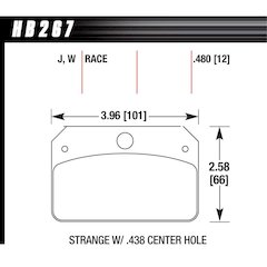 Brake Pads Strange DTC-30