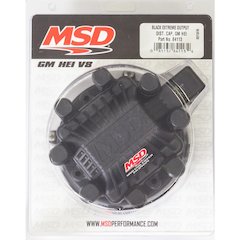 GM HEI Distributor Cap Black