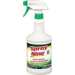 Spray Nine Cleaner / De greaser and Disinfectant