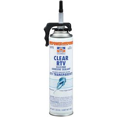 Powerbead Clear RTV Silicone 7.25oz