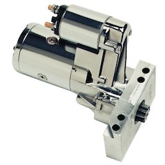 Chevy V8 Hi-Torque Mini Starter - Chrome