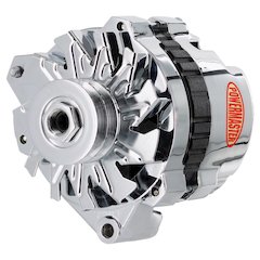 140 Amp Alternator Chrysler w/Spacer Chrome