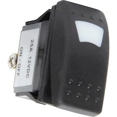 Rocker Switch Lighted On /Off Red