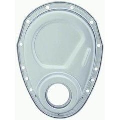 Raw Steel SB Chevy Timi ng Chain Cover Kit