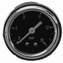 Fuel Pressure Gauge 0-15 PSI