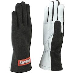 Gloves Single Layer Medium Black