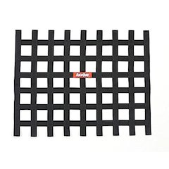 Ribbon Window Net Black Non-SFI