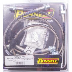 Front Brake Hose Kit 89-92 Camaro
