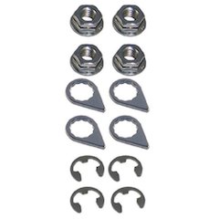 Turbo Locking Nut Kit - 8mm x 1.25 (4)