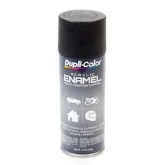 Semi Gloss Black Enamel Paint 12oz