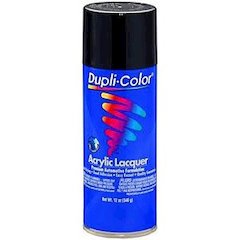 Flat Black Lacquer Paint 12oz