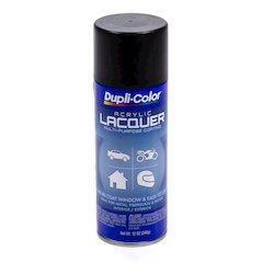 Semi Gloss Black Lacquer Paint 12oz