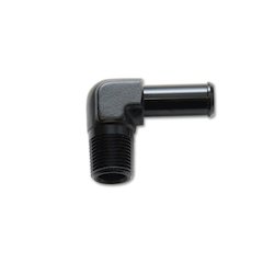 3/8in NPT to 3/8in Barb Adapter 90 Degree