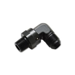 -10 Male AN to Male NPT 3/8in 90 Degree Adapter