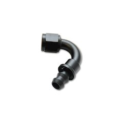 -6AN Push-On 120 Degree Hose End Elbow Fitting