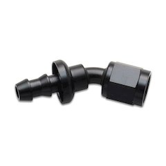 Push-On 30 Degree Hose End Elbow Fitting -6