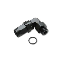 Male -12AN x 1-1/6-12 90 Degree Hose End Fitting