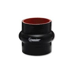 3in Silicone Hump Hose Black