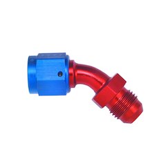 #10 Male to #10 Female 45 Deg Swivel Fitting