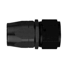 #10 Str Hose End Black