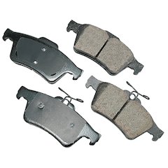 Euro Ultra-Premium Brake Pads - Rear