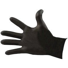 Nitrile Gloves Black X-Large