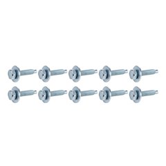 Body Bolt 1-1/8in 10pk Silver