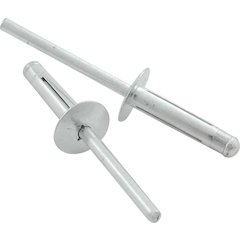 Md Hd Rivet 250Pk Silver Flange Type Alum Mandrel