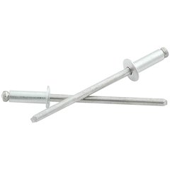 1/8in Alum Rivet Silver 25Pk   1/8in-1/4in