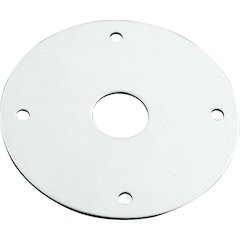 Scuff Plates Aluminum 1/2in Hole 10pk