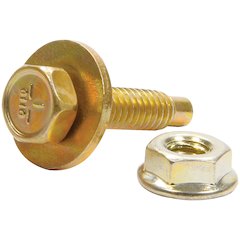 Body Bolt Kit 50pk Gold 1-1/8in