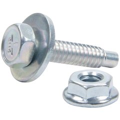 Body Bolt Kit 10pk Silver 1-1/8in