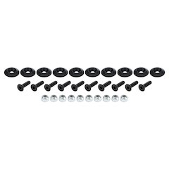 Countersunk Bolt Kit Black 10pk