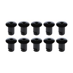 Oval Hd T-30 Torx Fast. 7/16 .550in 10pk Alum Bl