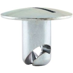 O/S Oval Hd Fasteners 7/16 .500in 10pk Steel