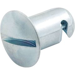 Oval Hd Fasteners 7/16 .500in 10pk Alum