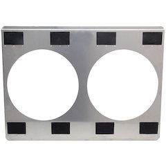 Aluminum Fan Shroud 25-3/4x18-3/4 Dual 12