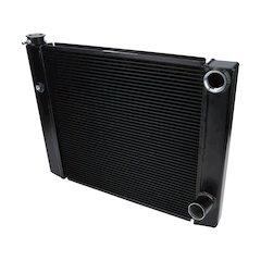 Dual Pass Radiator 19x31 1 Row Lightweight Black