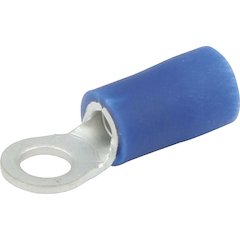 Ring Terminal #6 Hole Insulated 16-14 20pk
