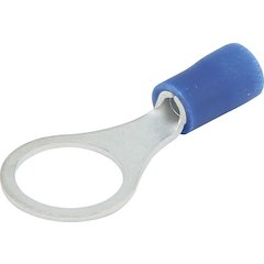 Ring Terminal 3/8in Hole Insulated 16-14 20pk