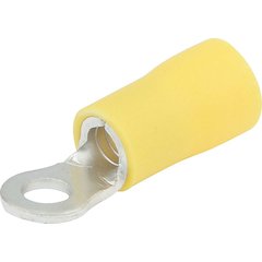 Ring Terminal #6 Hole Insulated 12-10 20pk