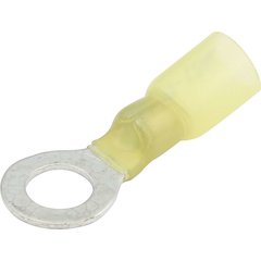 Ring Terminal 5/16 Hole Heat Shrink 12-10 10pk