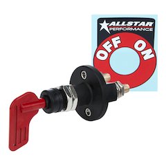 Battery Disconnect with Decal Key Style