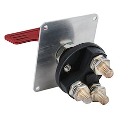 Battery Disconnect with Panel Key Style