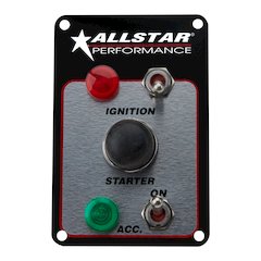 Waterproof Switch Panel Two Switch w/ Lights