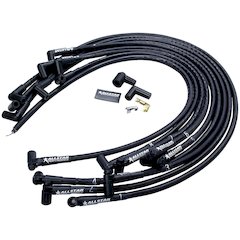 Spark Plug Race Wire Set Under Header w/ Sleeve