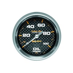 C/F 2-5/8in Oil Pressure Gauge 0-100PSI
