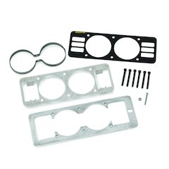 87-93 Mustang 2-5/8in Dual Gauge Cage