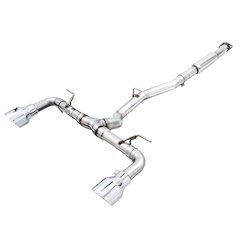 BRZ GR86 FR-S Exhaust Dual Outlet Chrome Tips