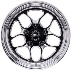 Win Lite Wheel Black 15x4 2.25 Backspace